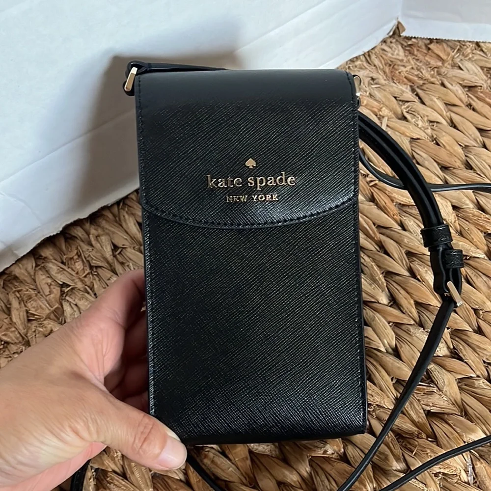 Kate Spade Staci Saffiano Leather Crossbody Phone - Picture 2 of 6